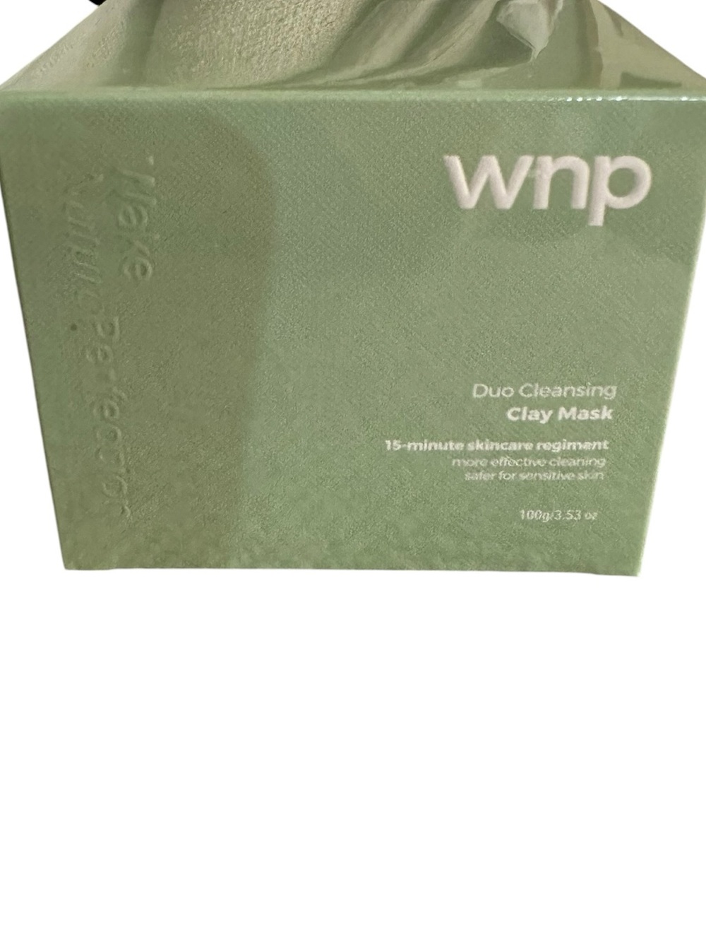WNP Duo Cleansing Clay Mask | Deep Pore Purifying Face Mask |m